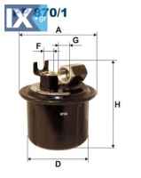 Φίλτρο καυσίμου FILTRON PP8701