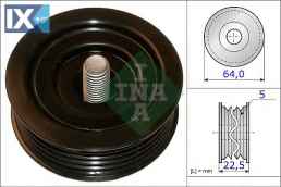 Τροχαλία παρέκκλισης, ιμάντας poly-V INA 532064210