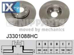 Δισκόπλακα NIPPARTS J3301088HC