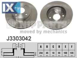 Δισκόπλακα NIPPARTS J3303042