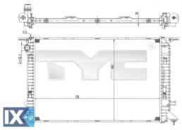 Ψυγείο, ψύξη κινητήρα TYC 7020036