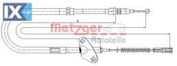 Ντίζα, φρένο ακινητοποίησης METZGER 109871