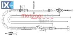 Ντίζα, φρένο ακινητοποίησης METZGER 115741