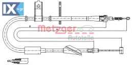 Ντίζα, φρένο ακινητοποίησης METZGER 115744