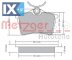 Σετ τακάκια, δισκόφρενα METZGER 1170139  - 30,75 EUR