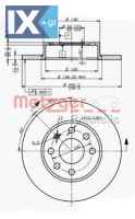 Δισκόπλακα METZGER 14073