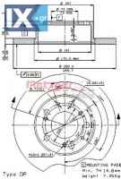 Δισκόπλακα METZGER 14081E