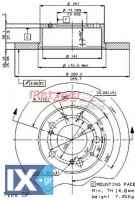 Δισκόπλακα METZGER 14081E