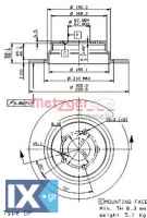 Δισκόπλακα METZGER 14856V