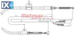 Ντίζα, φρένο ακινητοποίησης METZGER 170203