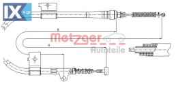 Ντίζα, φρένο ακινητοποίησης METZGER 170334