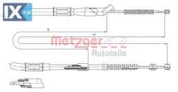 Ντίζα, φρένο ακινητοποίησης METZGER 171298