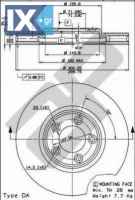 Δισκόπλακα METZGER 24762V