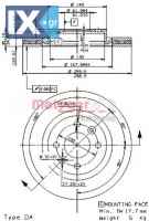 Δισκόπλακα METZGER 24768E