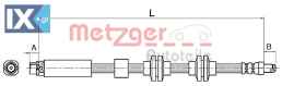 Ελαστικός σωλήνας φρένων METZGER 4110143