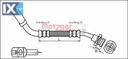 Ελαστικός σωλήνας φρένων METZGER 4114723