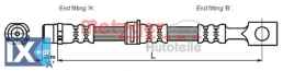 Ελαστικός σωλήνας φρένων METZGER 4115194