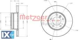 Δισκόπλακα METZGER 6110028