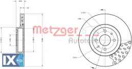 Δισκόπλακα METZGER 6110098