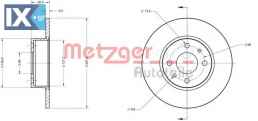 Δισκόπλακα METZGER 6110204