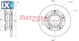 Δισκόπλακα METZGER 6110205