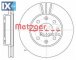 Δισκόπλακα METZGER 6110257  - 24,2 EUR