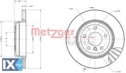 Δισκόπλακα METZGER 6110259