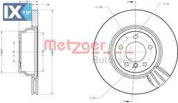 Δισκόπλακα METZGER 6110401