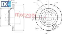 Δισκόπλακα METZGER 6110434