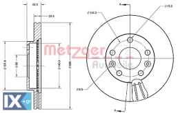 Δισκόπλακα METZGER 6110683