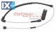 Προειδοπ. επαφή, φθορά υλικού τριβής των φρένων METZGER WK17100  - 17,86 EUR
