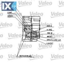 Διακόπτης τιμονιού VALEO 251109