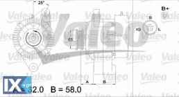 Γεννήτρια VALEO 436515