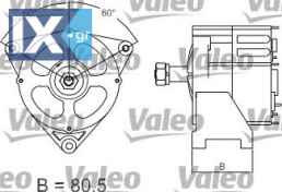 Γεννήτρια VALEO 436591