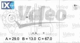 Γεννήτρια VALEO 437162