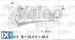 Γεννήτρια VALEO 437193