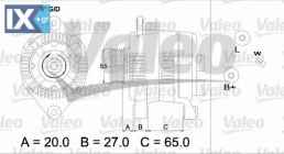 Γεννήτρια VALEO 437203