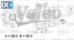 Γεννήτρια VALEO 437364