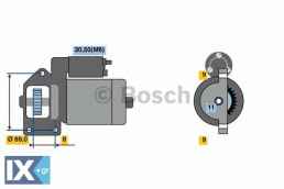 Μίζα BOSCH 0001148009