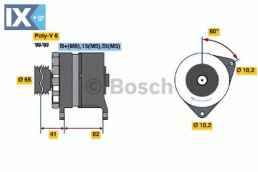 Γεννήτρια BOSCH 0120468127