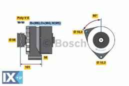 Γεννήτρια BOSCH 0120488133