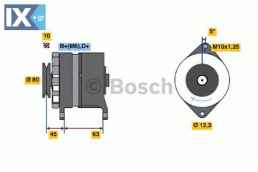 Γεννήτρια BOSCH 0120488280