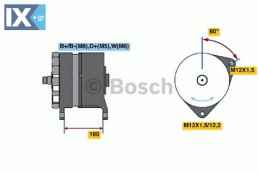 Γεννήτρια BOSCH 0120689588