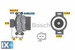 Γεννήτρια BOSCH 0121715012