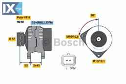 Γεννήτρια BOSCH 0121715101