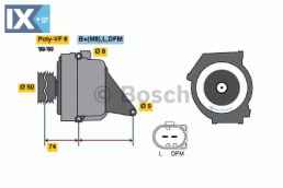 Γεννήτρια BOSCH 01220AA1A0