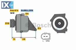 Γεννήτρια BOSCH 01220AA3R0