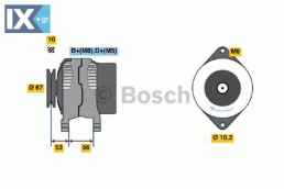 Γεννήτρια BOSCH 0123100002