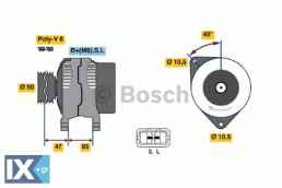 Γεννήτρια BOSCH 0123115010