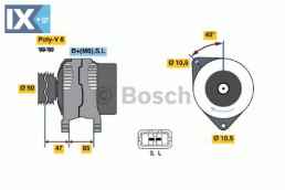 Γεννήτρια BOSCH 0123115010